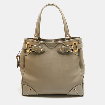 LOUIS VUITTON Beige Suhali Leather Le Majestueux Bag