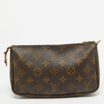 LOUIS VUITTON Monogram Canvas Pochette Accessoires