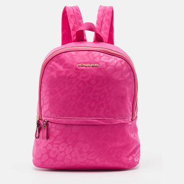 MICHAEL MICHAEL KORS Fuchsia Nylon Backpack