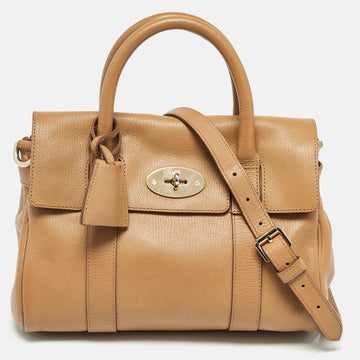 MULBERRY Tan Leather Small Bayswater Satchel