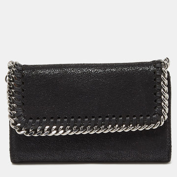 STELLA MCCARTNEY Black Faux Leather Falabella iPhone 6 Case