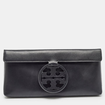 TORY BURCH Back Leather Miller Clutch