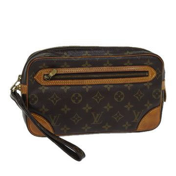 LOUIS VUITTON Monogram Marly Dragonne GM Clutch Bag M51825 LV Auth mr136