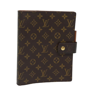 LOUIS VUITTON Monogram Agenda GM Day Planner Cover R20006 LV Auth mr253