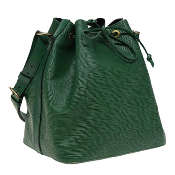 LOUIS VUITTON Epi Petit Noe Shoulder Bag Green M44104 LV Auth mr336