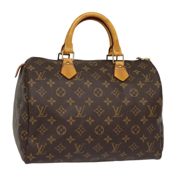 LOUIS VUITTON Monogram Speedy 30 Hand Bag M41526 LV Auth mr400