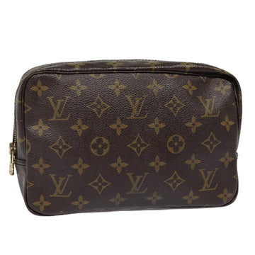 LOUIS VUITTON Monogram Trousse Toilette 23 Clutch Bag M47524 LV Auth tb1133