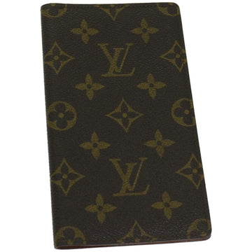 LOUIS VUITTON Monogram Agenda Poche Note Cover R20503 LV Auth th4581