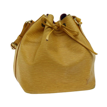 LOUIS VUITTON Epi Petit Noe Shoulder Bag Tassili Yellow M44109 LV Auth th4754