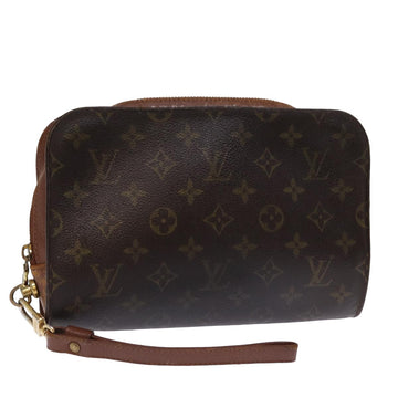 LOUIS VUITTON Monogram Orsay Clutch Bag M51790 LV Auth th4986