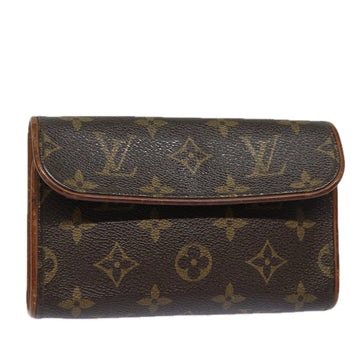 LOUIS VUITTON Monogram Pochette Florentine Waist bag M51855 LV Auth th5034