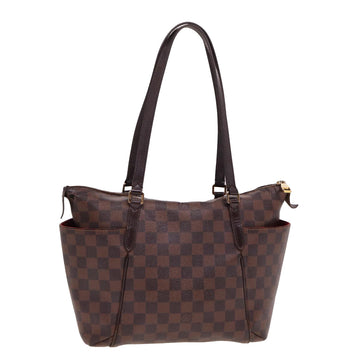 LOUIS VUITTON Damier Ebene Totally PM Tote Bag N41282 LV Auth th5049