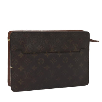 LOUIS VUITTON Monogram Pochette Homme Clutch Bag M51795 LV Auth th5107