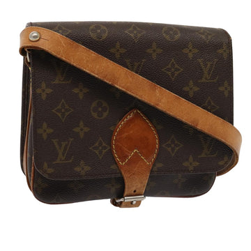 LOUIS VUITTON Monogram Cartouchiere MM Vintage Shoulder Bag M51253 Auth th5110