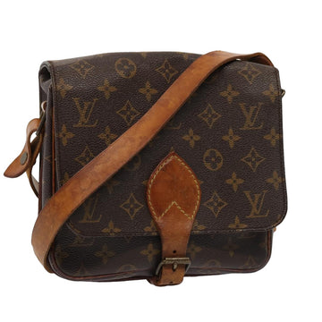 LOUIS VUITTON Monogram Cartouchiere MM Shoulder Bag M51253 LV Auth th5125