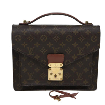 LOUIS VUITTON Monogram Monceau 28 Hand Bag 2way M51185 LV Auth th5187