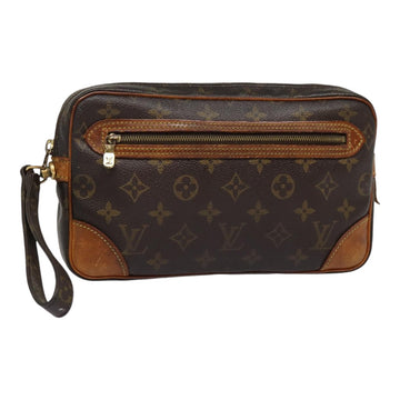 LOUIS VUITTON Monogram Marly Dragonne GM Clutch Bag M51825 LV Auth th5236