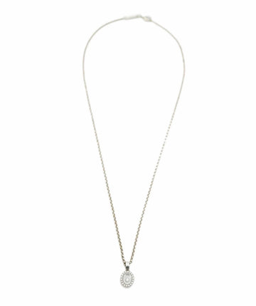 CHOPARD Happy Diamond Pendant in 18K White Gold 0.21 CTW