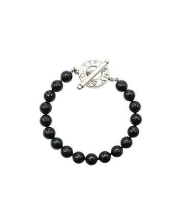 TIFFANY & CO. Onyx Bracelet in Sterling Silver