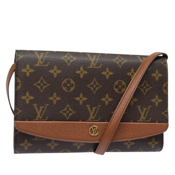 LOUIS VUITTON Monogram Bordeaux 24 Shoulder Bag M51798 LV Auth yb633