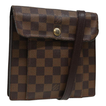 LOUIS VUITTON Damier Ebene Pimlico Shoulder Bag N45272 LV Auth yb644