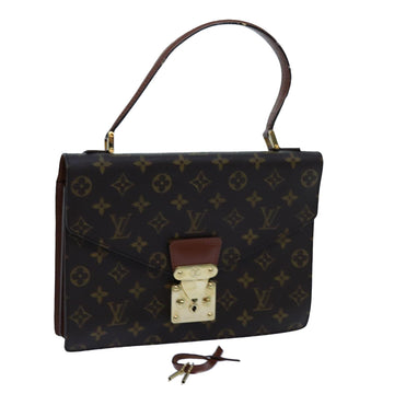 LOUIS VUITTON Monogram Concorde Hand Bag M51190 LV Auth yk11625