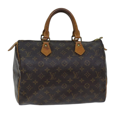 LOUIS VUITTON Monogram Speedy 30 Hand Bag M41526 LV Auth yk12019