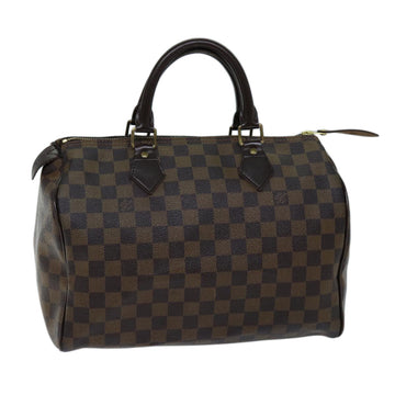 LOUIS VUITTON Damier Ebene Speedy 30 Hand Bag N41364 LV Auth yk12024