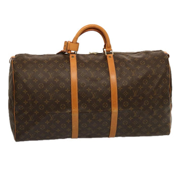 LOUIS VUITTON Monogram Keepall 60 Boston Bag M41422 LV Auth yk12125