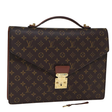 LOUIS VUITTON Monogram Porte Documents Bandouliere Bag M53338 LV Auth yk12156