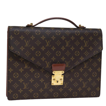 LOUIS VUITTON Monogram Porte Documents Bandouliere Bag M53338 LV Auth yk12225