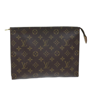 LOUIS VUITTON Monogram Poche Toilette 26 Pouch M47542 LV Auth yk12361