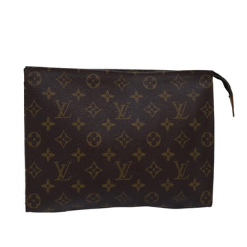 LOUIS VUITTON Monogram Poche Toilette 26 Pouch M47542 LV Auth yk12764