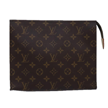 LOUIS VUITTON Monogram Poche Toilette 26 Pouch M47542 LV Auth yk12943A