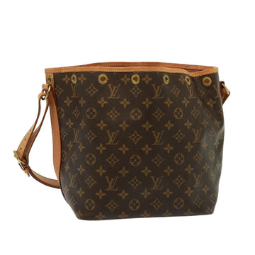 LOUIS VUITTON Monogram Petit Noe Shoulder Bag M42226 LV Auth yk13231