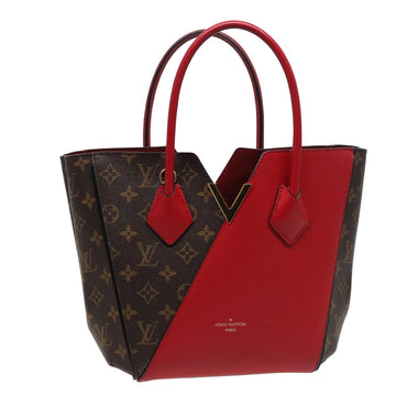 LOUIS VUITTON Monogram Kimono PM Hand Bag Red M41856 LV Auth yk13252A