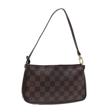 LOUIS VUITTON Damier Ebene Navona Accessory Pouch N51983 LV Auth yk13371