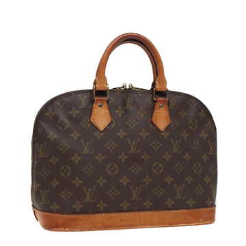 LOUIS VUITTON Monogram Alma Hand Bag M51130 LV Auth yk13405