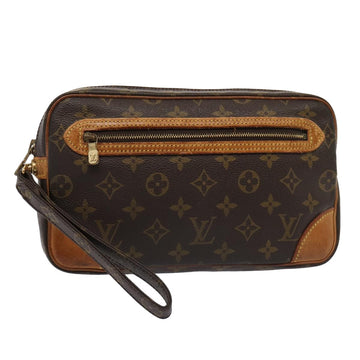 LOUIS VUITTON Monogram Marly Dragonne GM Clutch Bag M51825 LV Auth yk13448