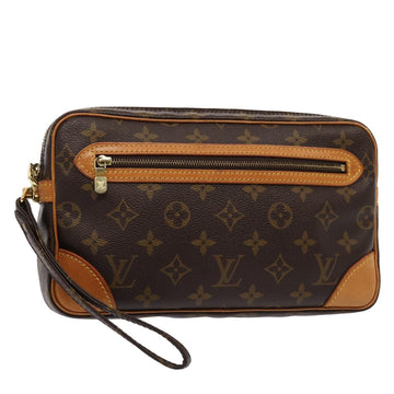 LOUIS VUITTON Monogram Marly Dragonne GM Clutch Bag M51825 LV Auth yk13449