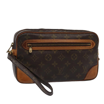 LOUIS VUITTON Monogram Marly Dragonne GM Clutch Bag M51825 LV Auth yk13462