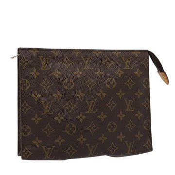 LOUIS VUITTON Monogram Poche Toilette 26 Pouch M47542 LV Auth yk13476