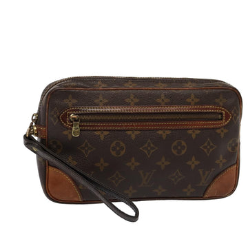 LOUIS VUITTON Monogram Marly Dragonne GM Clutch Bag M51825 LV Auth yk13486