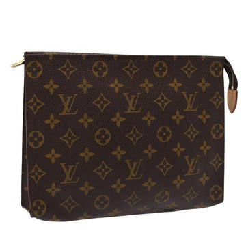 LOUIS VUITTON Monogram Poche Toilette 26 Pouch M47542 LV Auth yk13509