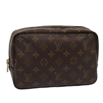 LOUIS VUITTON Monogram Trousse Toilette 23 Clutch Bag M47524 LV Auth yk13528