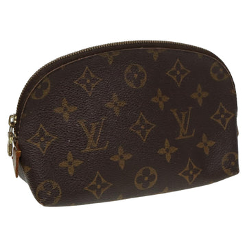 LOUIS VUITTON Monogram Pochette Cosmetic PM Pouch M47515 LV Auth yk13567