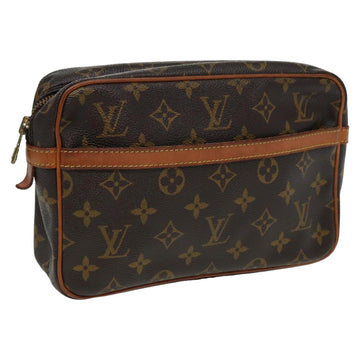 LOUIS VUITTON Monogram Compiegne 23 Clutch Bag M51847 LV Auth yk13573