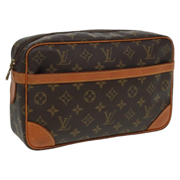 LOUIS VUITTON Monogram Compiegne 28 Clutch Bag M51845 LV Auth yk13607