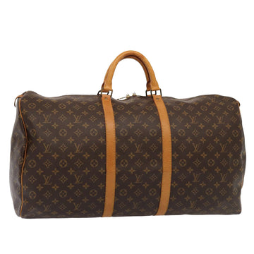 LOUIS VUITTON Monogram Keepall 60 Boston Bag M41422 LV Auth yk13697