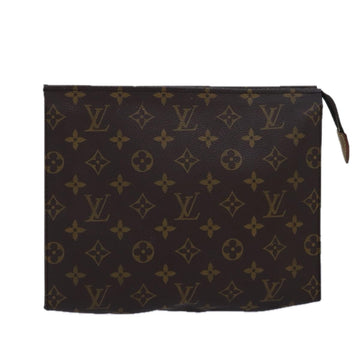 LOUIS VUITTON Monogram Poche Toilette 26 Pouch M47542 LV Auth yk13699